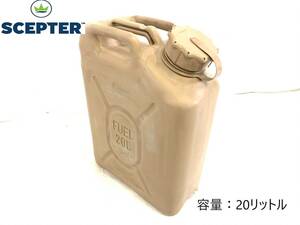 【米軍放出品】☆未使用品 フューエルタンク 燃料タンク ジェリカン 5GAL 20L ポリタンク キャンプ アウトドア (120)☆MA26IK-2#24