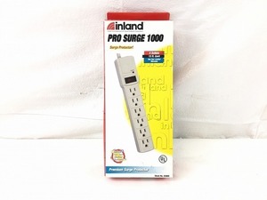 【米軍放出品】☆未使用品 Inland サージプロテクター 電源タップ コンセントタップ 6口 PROSURGE1000 (60)☆CA8O