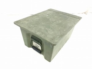 米軍放出品 ☆道具箱 ツールボックス W56×D42×H28.5cm ハードケース 工具箱 USMC FRP収納ボックス 世田谷ベース(140)MA16UK-W#24