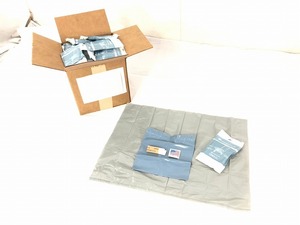 【米軍放出品】未使用品 携帯用トイレキット 簡易トイレ 100個 WAG BAG キャンプ アウトドア 防災 (100) BA9CK-W#24