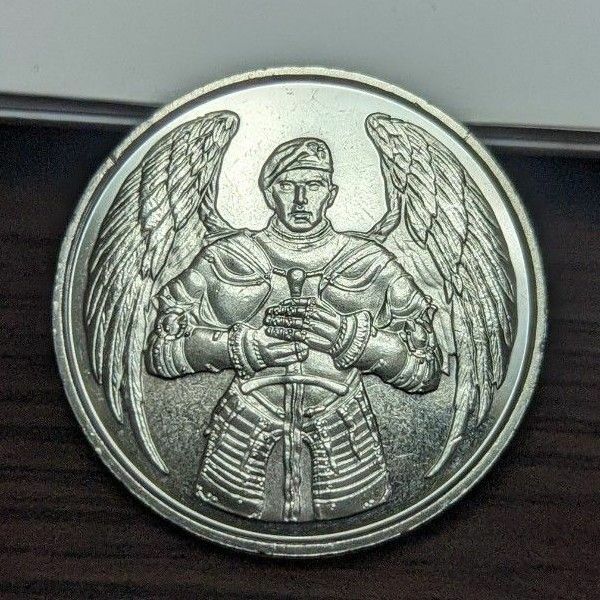 空挺部隊 ウクライナ 軍 記念硬貨 レア 大型コイン 非流通コイン