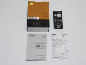 Nikon リモコン ML-L7【KZ409】