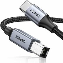 サイズ: 3M USB B to C プリンターケーブル USBケーブル Type-C to Type-B ケーブル 高耐久性 _画像1