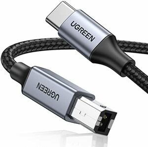 サイズ: 3M USB B to C プリンターケーブル USBケーブル Type-C to Type-B ケーブル 高耐久性 