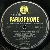 LP 洋楽 The Beatles / Sgt. Pepper's Lonely Hearts Club Band 英盤 mono 1/1 オリジナル_画像3