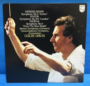 LP クラシック メンデルスゾーン イタリア / コリン・デイヴィス指揮 日本盤
