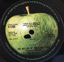 EP 洋楽 The Beatles / The Ballad Of John And Yoko 英盤_画像2