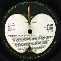 LP 洋楽 The Beatles / Abbey Road 英盤 オリジナル Her Majesty無し 2/1_画像4