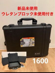 新品未使用　ペリカン　PELICAN ブロックウレタン付き　1600 ブラック