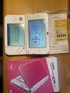 ニンテンドー 任天堂 3DS New LLピンク 中古　実働品