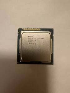 Intel Core i7-2600　3.40GHz LGA1155 　中古品