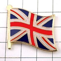 ピンバッジ◆イギリス 国旗デラックス薄型キャッチ付き ユニオンジャック 英国 UK 王室旗 ピンズ ENGLAND UNITED-KINGDOM FLAG_画像1