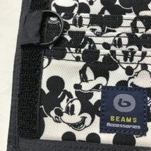 ☆未使用保管品☆ PORTER×BEAMS Disneyコラボ 折財布 財布 ウォレット WALLET ホワイト ミッキー ディズニー ポーター ビームス 送料無料_画像9