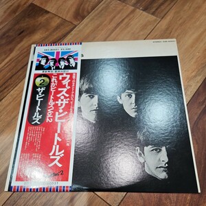 BEATLES ビートルズ LP レコード 帯付　ウィズ　ザ　ビートルズ　WITH the　BEATLES