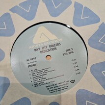 LP レコード　BAY CITY ROLLERS DEDICATION_画像4