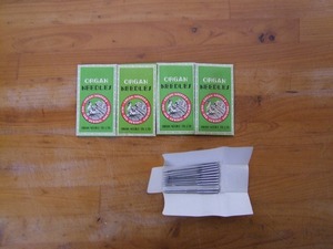 未使用品 ORGAN NEEDLES 工業用ミシン針 DV×1 #１６　５０本　長期保管品