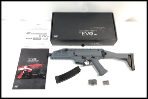 東京)ASG CZ スコーピオン カービン EVO3 電動ガン グレー