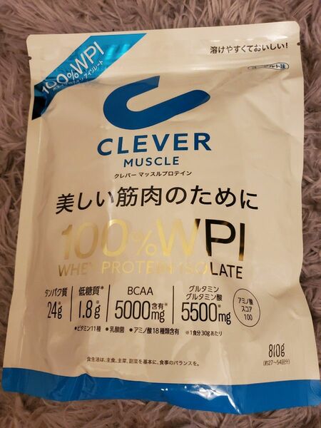 クレバー　 マッスルプロテイン　 ヨーグルト味　810g