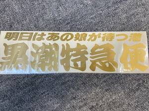 505　黒潮特急便　切り抜き　金