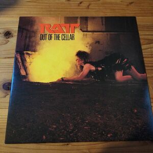 ラット ratt/out of the cellar LPレコード