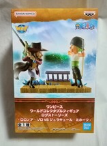 ワンピース ワールドコレクタブルフィギュア ログストーリーズ ロロノア・ゾロVSジュラキュール・ミホーク 新品未開封　フィギュア_画像1