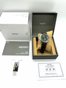 保　稼働 セイコー プロスペック 6R35-00E0 SBDC091 AT/自動巻 ダークグリーン文字盤 メンズ腕時計 