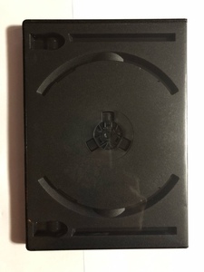 DVD トールケース 黒 2枚用 (2枚収納用、2枚組用) 14mm厚 4枚セット