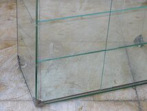 ふるい全面ガラスの卓上ショーケース HK-a-03289 / 古道具 ガラスケース ガラス戸棚 パンケース_画像9