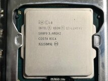 【中古品】CPU・メモリー・マザーボードセット B75M-PLUS LGA1155 Xeon E3-1245v2 メモリ32GB 大型ファンレスヒートシンク付き_画像3