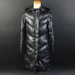 YF5525 コート EVEX by KRIZIA ダウンコート ロングコート 黒 ブラック エヴェックス バイ クリツィア 40サイズ ※日本Lサイズ相当の画像1
