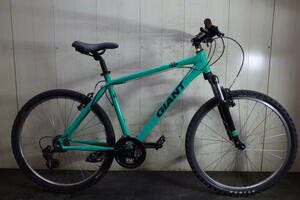 人気良品！GIANT SNAP 26型 アルミ 21速 480mm GREEN MTB