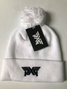 PXG ニット帽 ★白