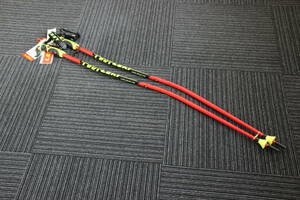 ♪☆新品未使用！ LEKI レキ WC Lite GS 6363890115 ネオンレッド/ブラック 115cm スキーレーシングストックモデル☆♪