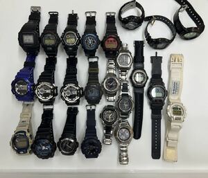 ジャンク　CASIO カシオ ジー ショック G-SHOCK まとめ売り6900 5600 MEGABASS クォーツ　電波ソーラー