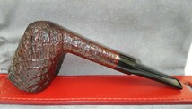 CHARATAN'S MAKE LONDON.ENGLAND 90X L(circle) Sandblast Saddle Dublin, Estate Pipe 喫煙具 パイプ_画像9