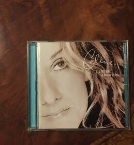 CD－Celine Dion/セリーヌ・ディオン・ザ・ベリー・ベストアルバム・1999年「All the Way… A Decade of Song」送料230円