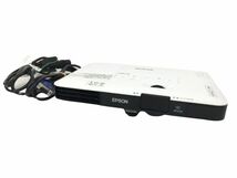 EPSON EB-1780W ビジネスプロジェクター ランプ使用時間：高15h 低13h 高輝度3000lm リモコン・VGAケーブル付 動作確認【送料無料】_画像2