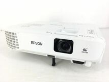 【ランプ時間：高0h 低303h】EPSON EB-W05 ビジネスプロジェクター 高輝度3300lm リモコン・バッグ等付 動作確認【送料無料】_画像3