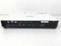 EPSON EB-1780W ビジネスプロジェクター ランプ使用時間：高84h 低0h 高輝度3000lm リモコン・VGAケーブル付 動作確認【送料無料】_画像7