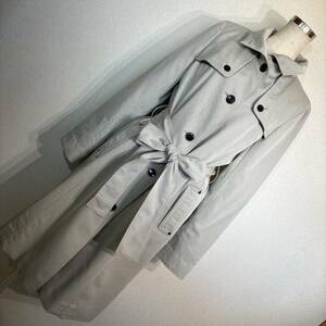 B679 beautiful goods!#AMACAa maca * ivory gray * single trench coat #40