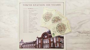 【F6805】東京駅100周年記念Suica スイカ 未使用　3点セット