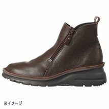 送料300円(税込)■ci110■JSハートレーベル はっ水 軽量コンフォートブーツ 24.5cm 24200円相当【シンオク】_画像2