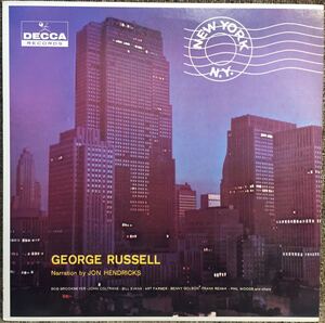 【VIM-4659/レア/国内盤/美盤/完品/LP】George Russell And His Orchestra New York, N.Y. / ライナー付 / 試聴検品済