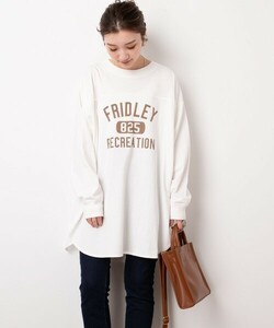 Z148 PENNEYS ぺニーズ FREAKS STORE フリークスストア 別注 フットボール Tシャツ 長袖 チュニック レディース ロング ヴィンテージ 古着