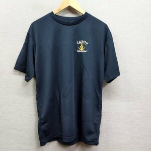 A81 海上自衛隊 YOKOSUKA 横須賀 刺繍 Tシャツ カットソー 半袖 メンズ ネイビー サイズ L glimmer グリマーボディ バックプリント