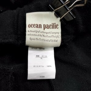 A246 Ocean Pacific オーシャンパシフィック ボンディング ロング パンツ ネイティブ スウェット 裏起毛 メンズ ブラック サイズ XLの画像7