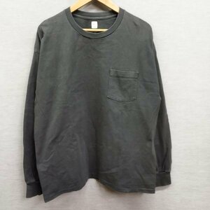 Z15 KAPTAIN SUNSHINE キャプテンサンシャイン West Coast Long Sleeved Tee 60s KS20SCS07 メンズ ロンT カットソー グレー サイズ 38