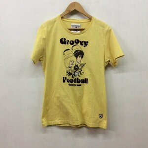 A466 SOCCER JUNKY 半袖 Tシャツ 1 イエロー バルデラマ フェライニ デフォルメ キャラクター サッカージャンキー JUN ジュン