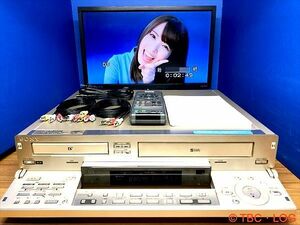 【動作保証】★SONY MiniDV/DV S-VHS ビデオカセットレコーダー WV-DR9 ★対応リモコン付き★動作良好★