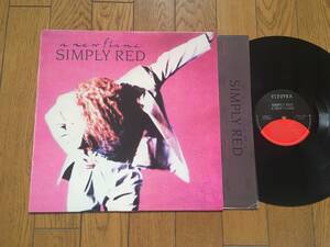 ★シンプリー・レッドの3作目！SIMPLY RED ※「二人の絆」も名曲バラードにカヴァーして収録　COVER ※1989年の貴重アナログ盤！